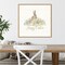 Farmhouse Easter VI Bunny by Tara Reed 22-in. W x 22-in. H. Canvas Wall Art Print Framed in Natural